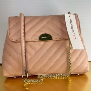 Liz Claiborne Nadia pink crossbody bag